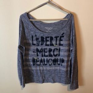 Long Sleeve crop top